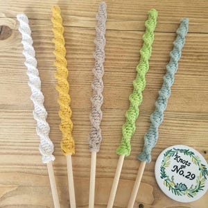 Macrame Plant Support Stake: Home Decor