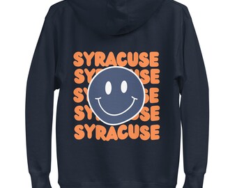 Syracuse Smiley Face Hoodie