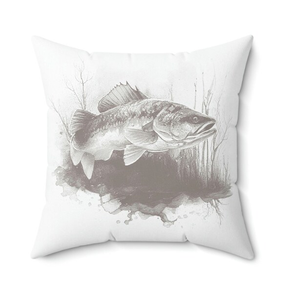 Fishing Pillow Etsy