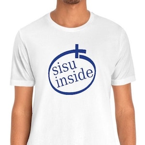 Minimalistic Sisu Shirt | Finnish Gift * Finnish Shirt * Finish Flag * Finland Shirt * Finnish Pride * Finland T-Shirt * Finnish Gifts