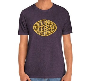 Minnesota Football Shirt | Minneapolis * Football Fan Gift * Unisex Tee * T-Shirt * Apparel * Minnesota Game Day * Sports * Sota Clothing