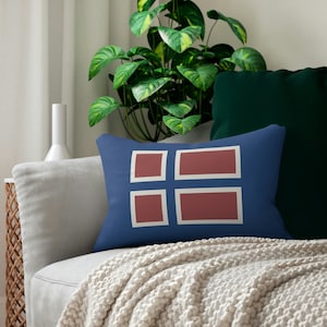 Norwegian Flag Pillow | Cushion * Norway Throw Pillow * Decorative Pillows * Scandinavian Pillow * Norway Gift * Nordic Throw Pillow * Decor