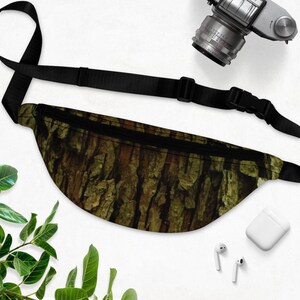 Nature Fanny Pack | Tree Lover Gift * Hiking * Travel * Waist * Festival Bag * Bum Bag * Camping Purse * Camper Gift * Adjustable Strap