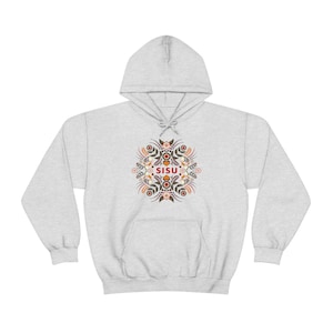 SISU Hoodie | Finland Finnish Gifts * Swedish Gift * Nordic Gifts * Scandinavian Folk Art Sweatshirt * Suomi Sisu Gift * S - XL - 5X