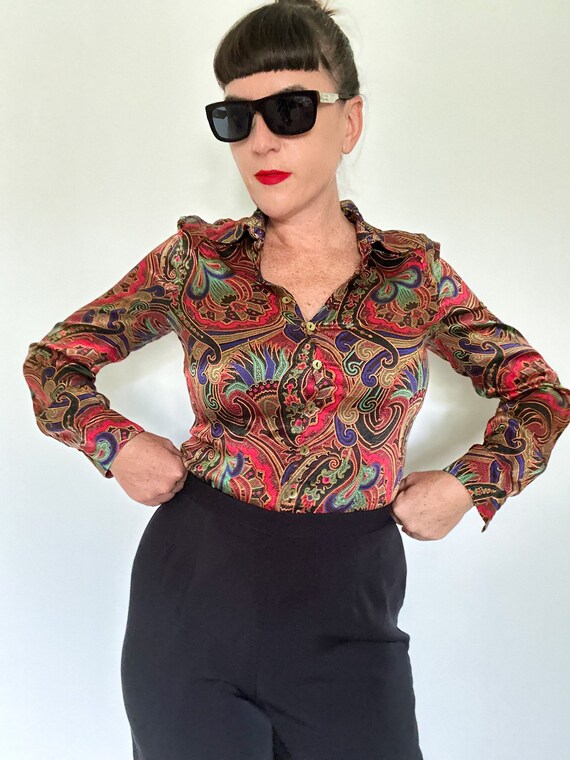 Vintage 100 paisley Gem