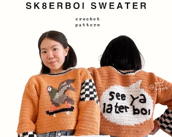 トップス LAD MUSICIAN STITCH BORDER KNIT PULLOVER STITCH