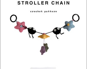 Crochet Soot Sprite Stroller Chain ** PDF PATTERN ONLY **
