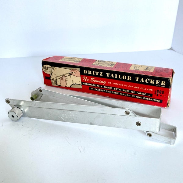 Dritz Tailor Tacker Sewing Tool Vintage in Original Box ART No 626