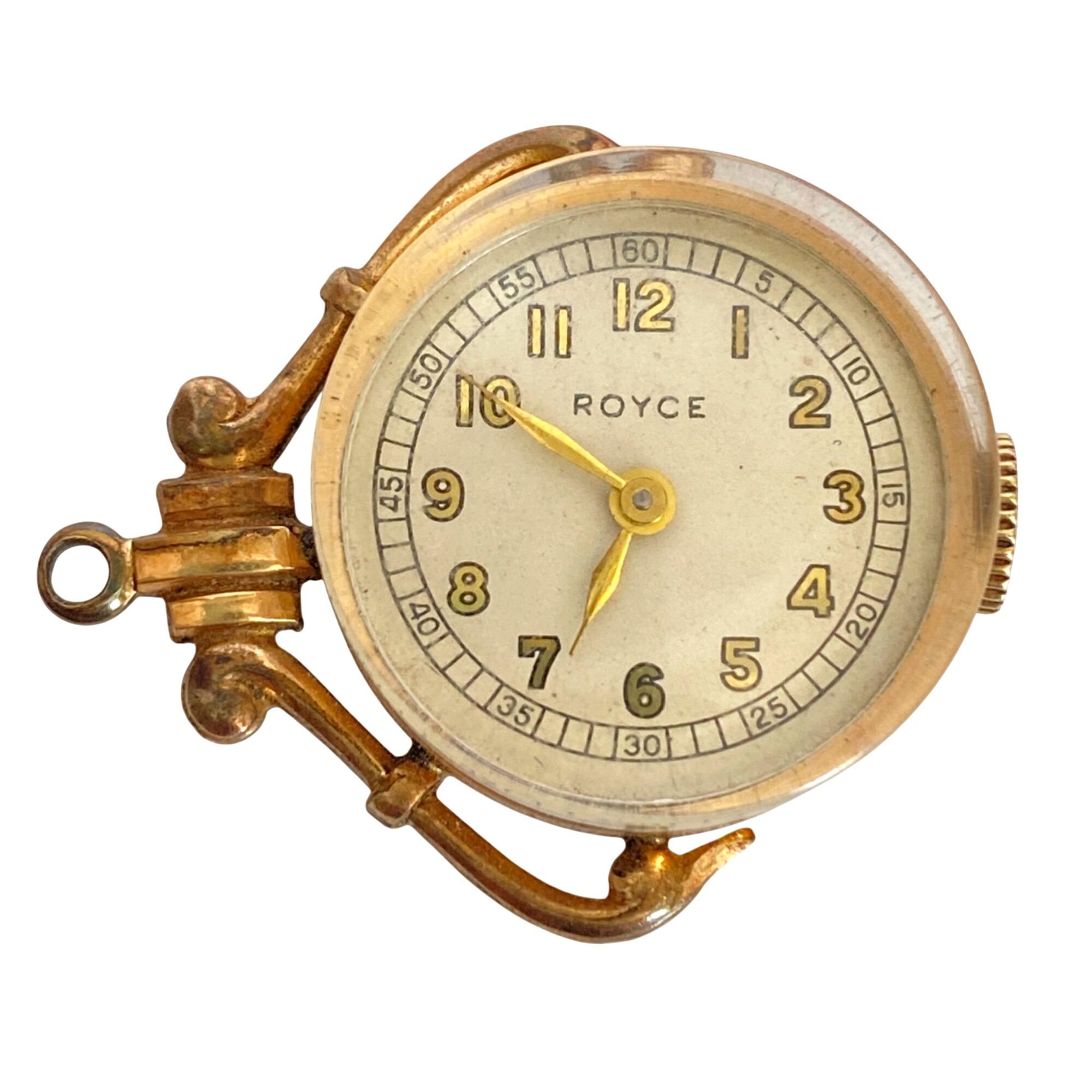 Authentic Vintage, Working Wind-Up Pendant / Pocket watch by Burgama. Wind up Pendant Watch - Etsy main image 2