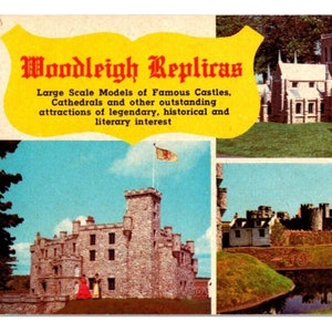 Vintage Woodleigh Replicas Prince Edward Island Canada Long Chrome Brochure