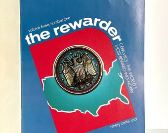1976 The Rewarder Ceramics Magazine Vol 3 No 1 Education Projects Patterns RARE