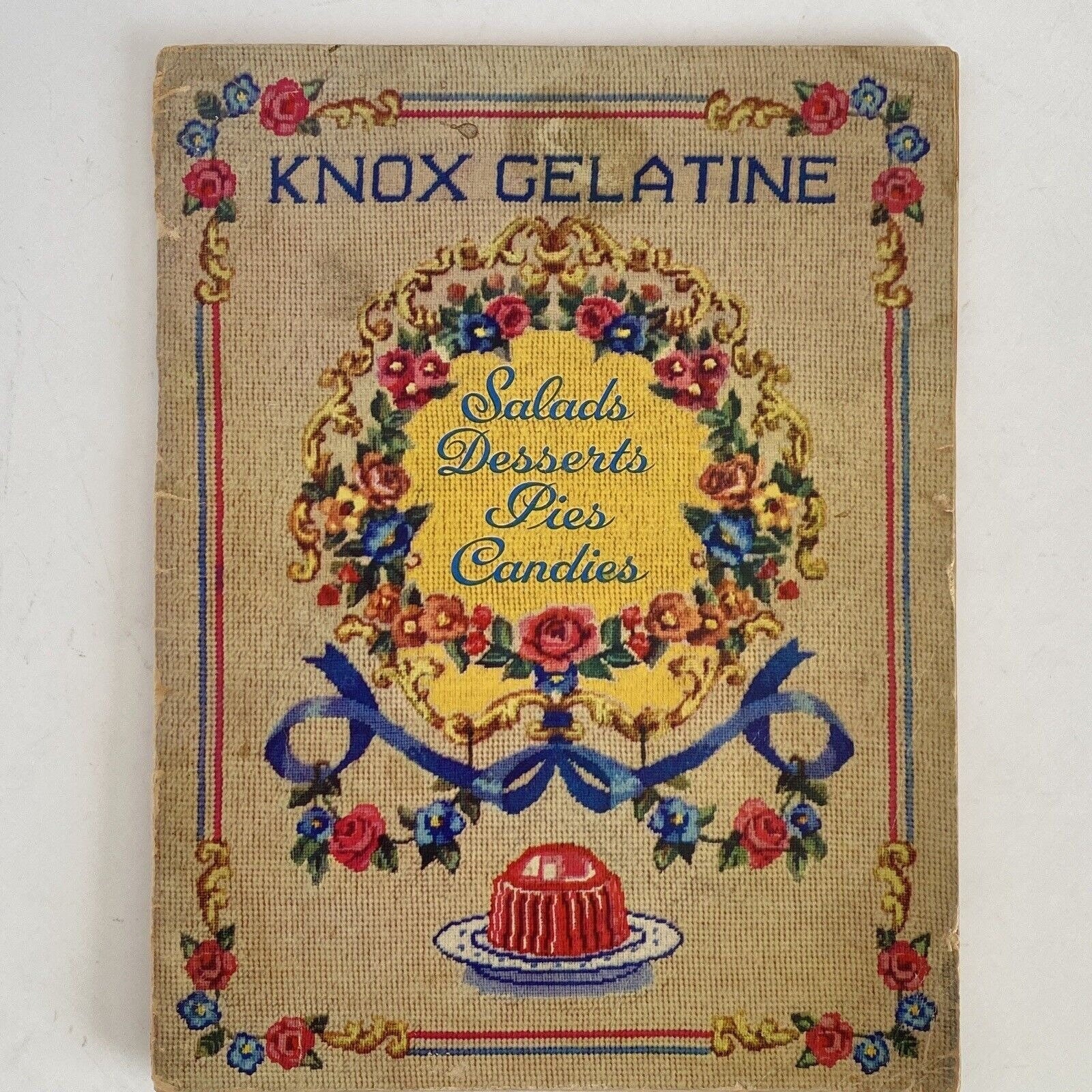 1943 KNOX Gelatine WWII Salads Desserts Pies Candies Recipe Etsy