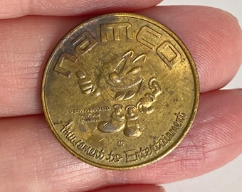 Vintage Adventure Landing Brass No Cash Value Arcade Game Tokens