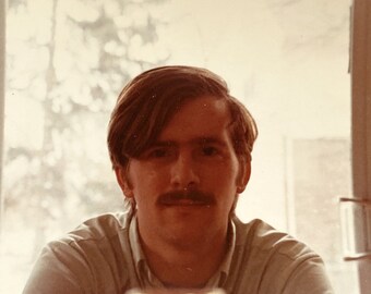1971 Original Steven Willhite Glen Ellen IL Color Headshot Kodak Paper Photograph
