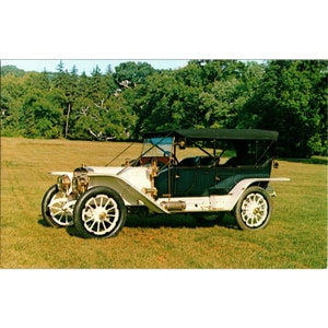 1911 Lozier Modèle 51 Lakewood Touring Long Island Auto Museum Chrome Carte postale
