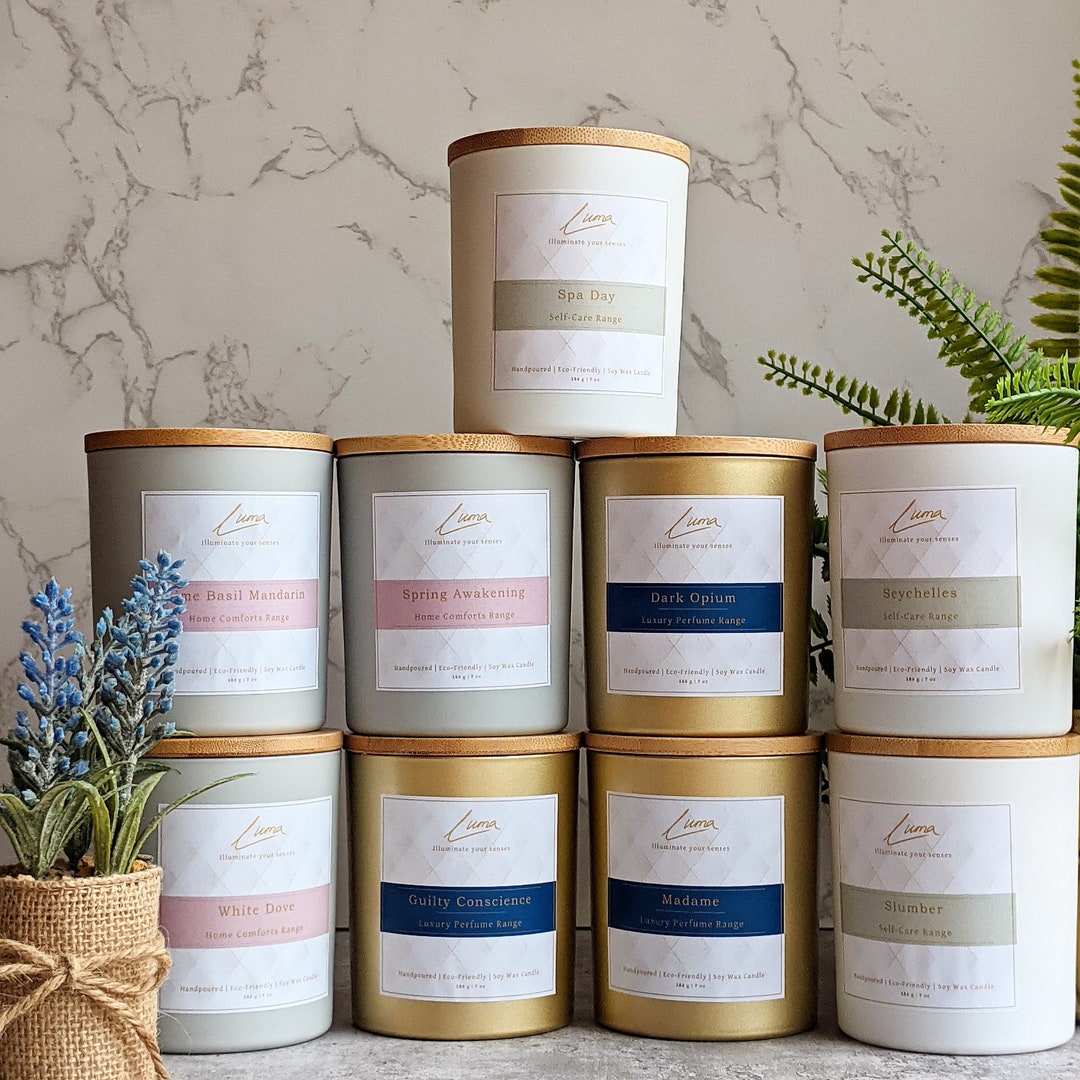 Luma Luxury Candles Etsy