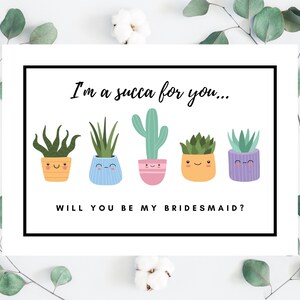 Meine Hochzeit würde ohne dich erfolgreich sein, Brautjungfernantrag, sofort, digital, das Leben würde ohne dich erfolgreich sein
