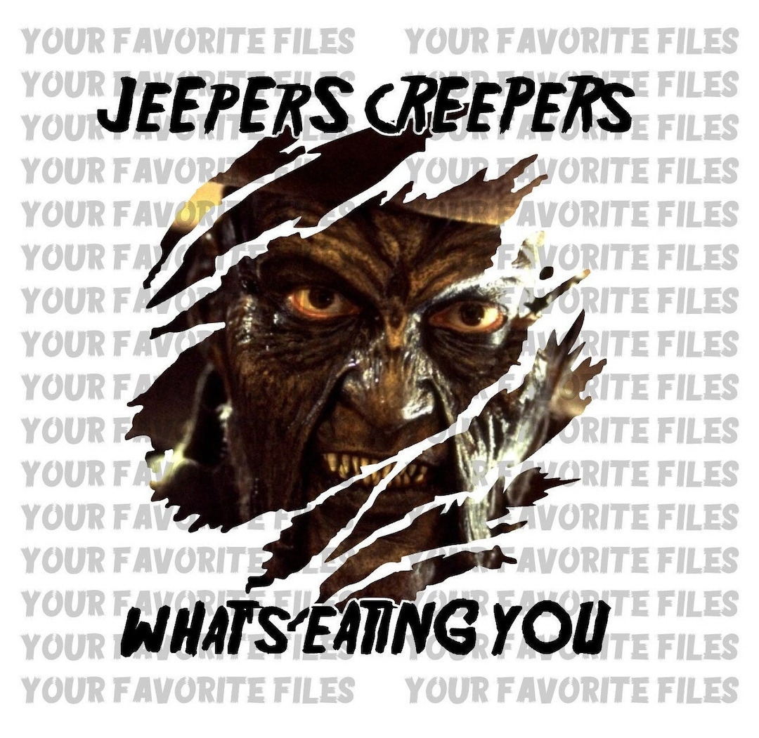 Jeepers Creepers What's Eating You Digital Download PNG, BEATNGU Horror
