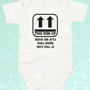 Baby-Body This Side Up, organic cotton