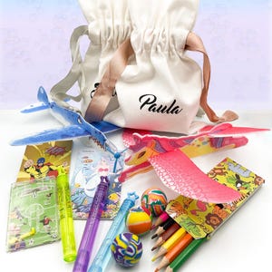 Gastgeschenk für Kinder / Wundertüte / Überraschungstüte / Mitgebsel / Giveaway für Hochzeit, Taufe, Geburtstag; personalisierbar