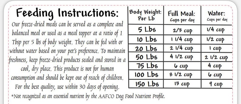 Freeze Dried Beef & Fish Raw Dog Food image 2