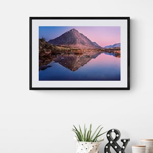 Buachaille Etive Mòr, Glencoe, Scotland - Unframed photographic print, Wall Art, Wall Decor, Photography, Highlands, Mountain, Fine Art