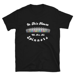 Phish Hampton Coliseum &quot;In This House We Are All Spinners&quot; Short Sleeve Unisex T-Shirt - Jamband Hippie Music Festivals Hippy Band Merch Jam