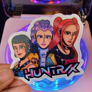 SpxceDreamer’s Fanmade K-Pop Demon Hunters Huntrix Sticker