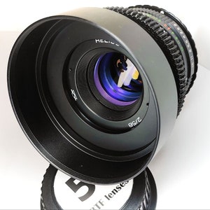 Helios 44 Anamorphic Purple Bokeh and Flare Helios 44 Cinemod for Canon EF FULL FRAME Portrait lens Vintage lens
