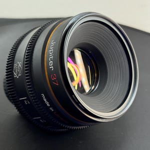 Rehouse Standard Jupiter 37 Cine lens for Canon  EF mount FULL FRAME Portrait lens Vintage lens Canon