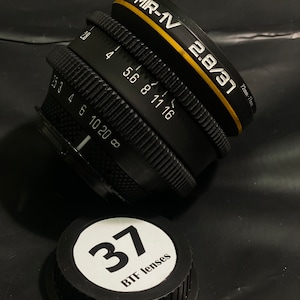 REHOUSE Mir 1V 37mm 2.8 Cine lens Canon EF mount BTF Portrait Lens Full Frame Cinematic Vintage lenses for video Mir Wide Angle New Housing