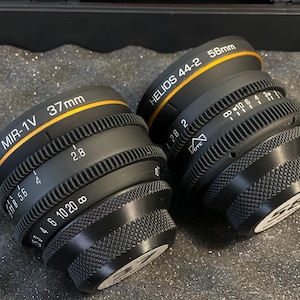Arri PL Anamorphic Purple flare and oval bokeh REHOUSE Helios 44-2 2/58mm Mir 1V 2.8/37mm Cinemod  BTF Cine Lens Pl Mount