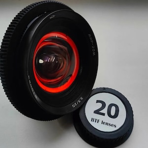 ANAMORPHIC Amber BOKEH & Flare Set 20 37 58 Mir 20m Mir 1v Helios 44 Cinemod Canon EF Vintage lens