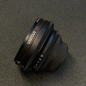 Arri PL  Rehouse Vivitar 19mm CINE Vintage Lens Wide Angle  New Housing BTF Pl Mount