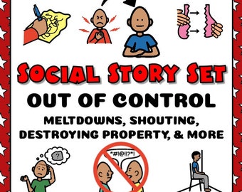 Social Stories for Autism Meltdowns and Tantrums | Social Story Behavior Management for Special Education