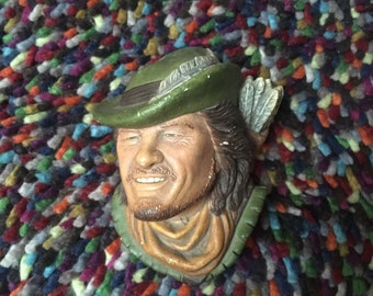 Vintage Bossons Robin Hood Head