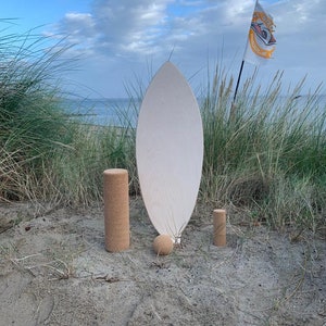 Tavola fai da te in legno + supporto per dipingere te stesso, tavola da equilibrio per principianti e professionisti, surf, skate, sensazione di snowboard, ottima idea regalo