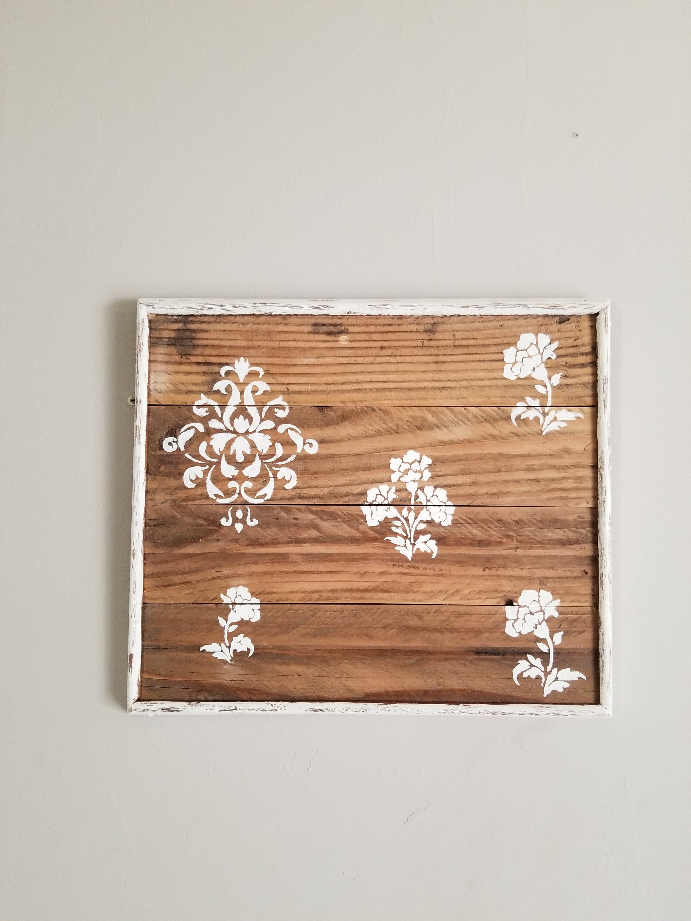 Tableau Bois de Palette Shabby