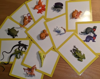 Montessori Toddler Language Cards - Pets