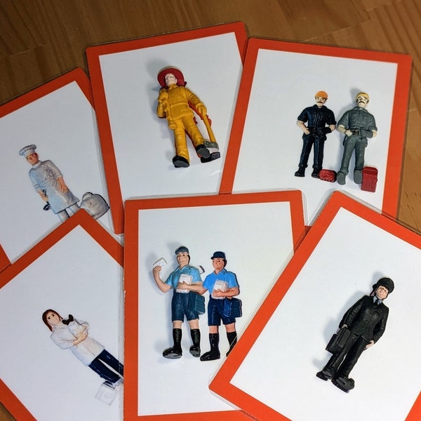 Montessori Toddler Language Cards - Community Members