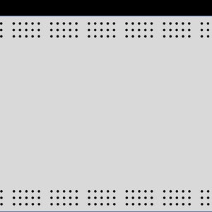 Cribbage Board Digitale Vorlage - Rechteck