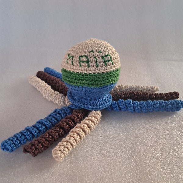 Octopus for baby or premature baby customizable
