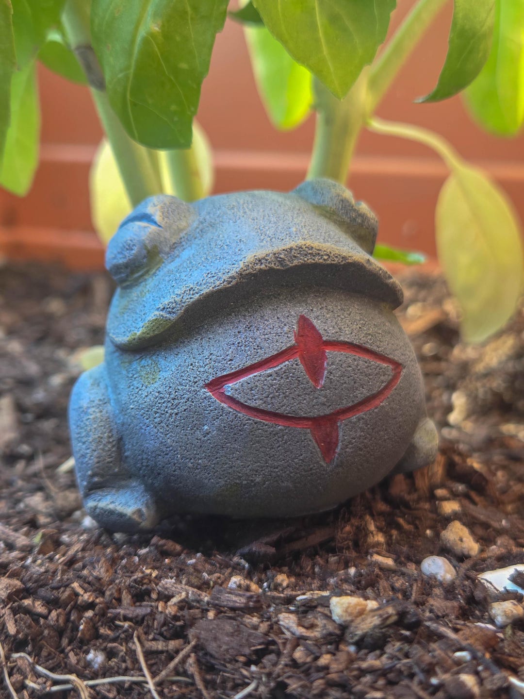 Sheikah Frog Statue - Zelda Breath of the Wild/tears of the