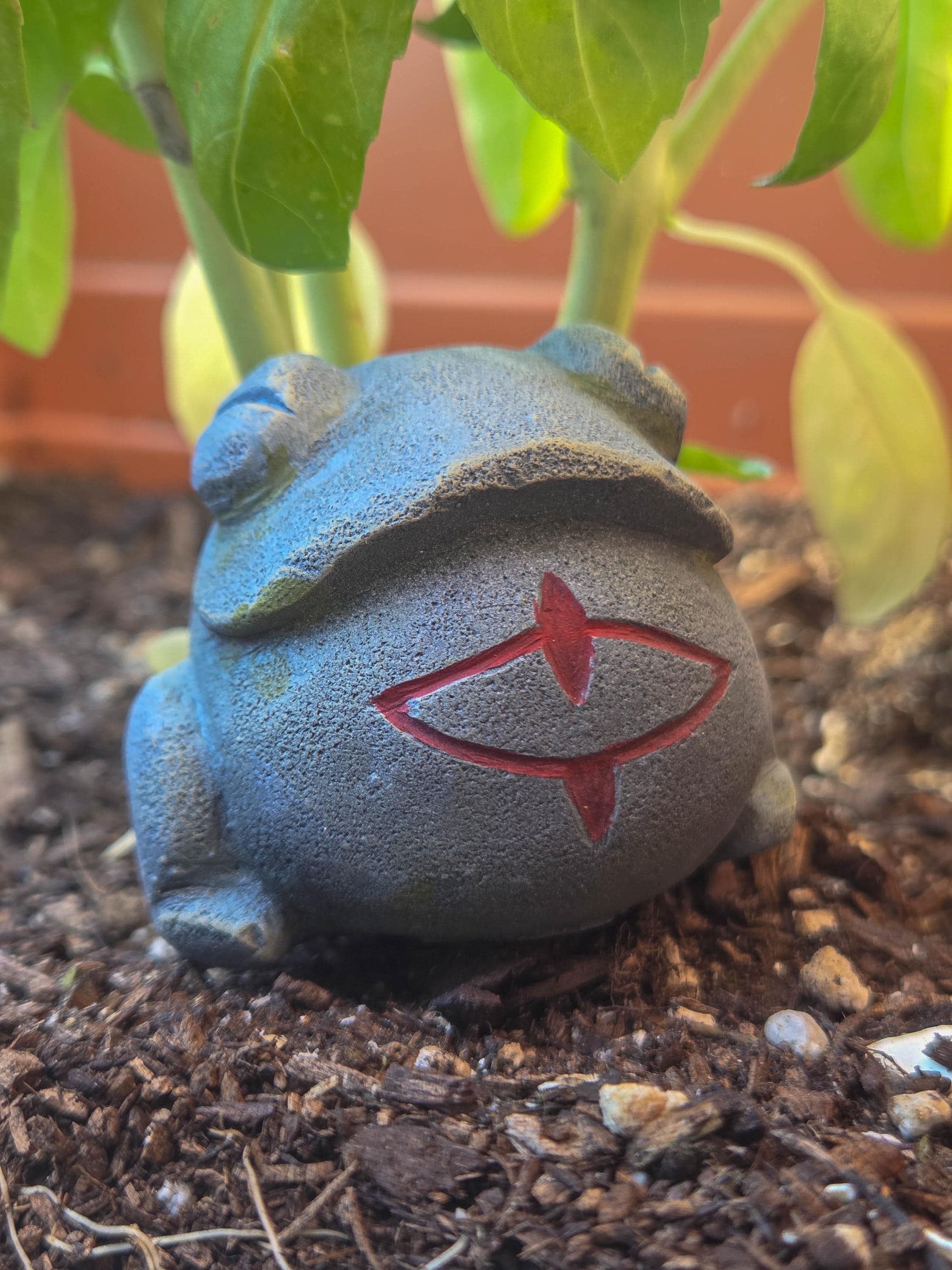 Sheikah Frog Statue - Zelda Breath of the Wild/tears of the