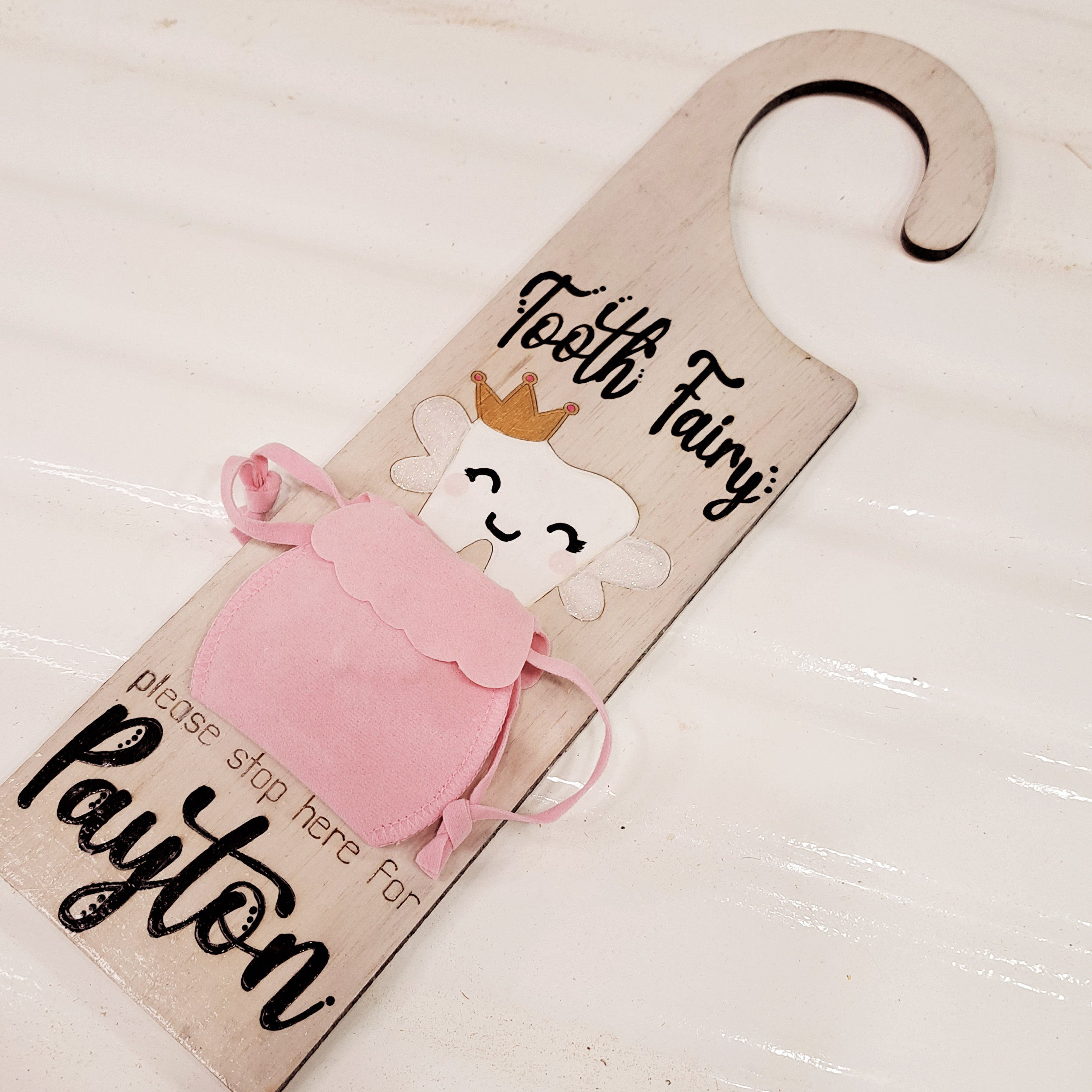 Personalized Tooth Fairy Door Hanger - Etsy