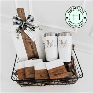 Housewarming Basket Gift for Couples, New Home Gift, First Home House  Warming Gift Box, New Home Owner Realtor Closing Gift - HWGB05