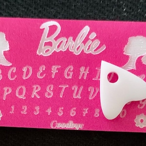 Pink barbie ouija board new arrivals