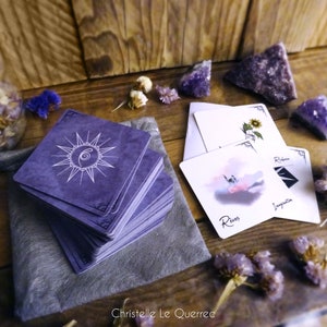 Oracle Intuition 62 illustrated cards Divination game image 3