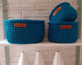 Alle Korb blau auf einen Blick