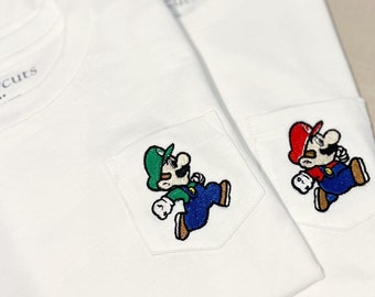 Mario or Luigi Tshirt or Polo